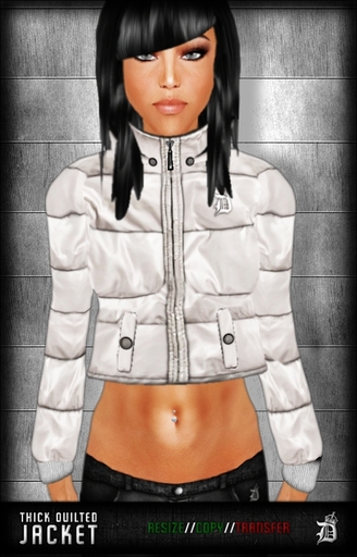 DEF! Ladyz / Jacket / Thick Quilted / Grey