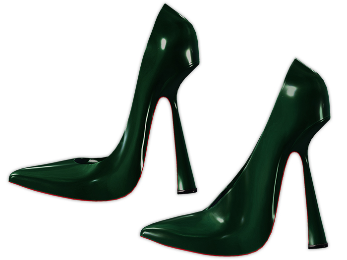 Garbaggio // Rei Pumps - Green
