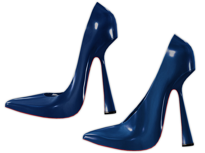 Garbaggio // Rei Pumps - Ocean