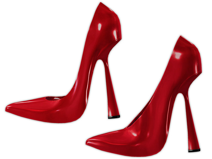 Garbaggio // Rei Pumps - Red