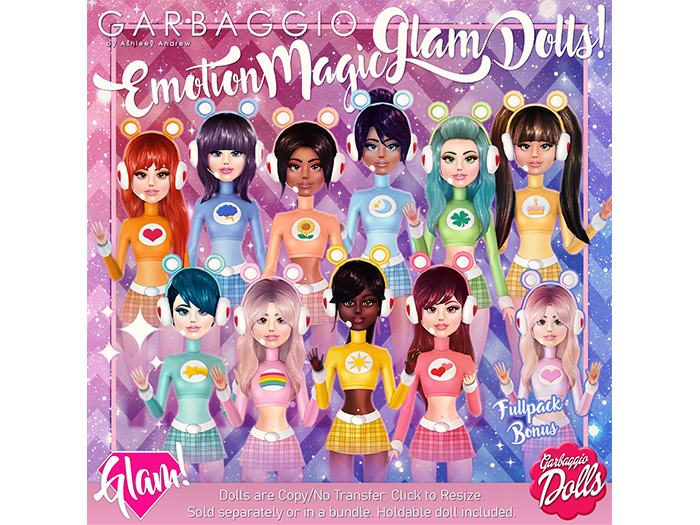 Garbaggio // Emotion Magic Glam Dolls - Fullpack