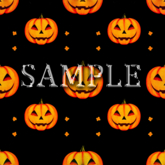 Zoy Texture [ Halloween pumpkins Seamless 03 ] B