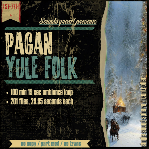 Sounds Great! Single Controller - Pagan Yule Folk