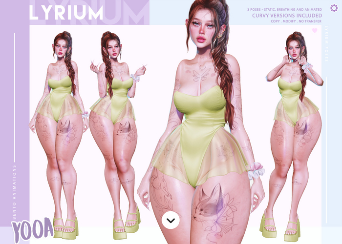 Lyrium. Yooa Animations Set