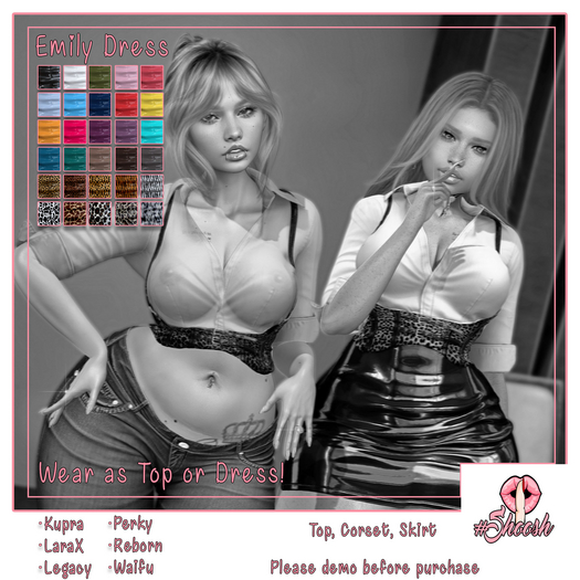 #SHOOSH - Emily Dress [DEMO]