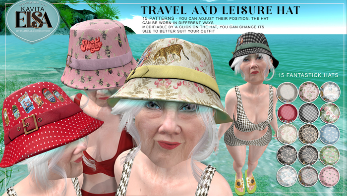 ELSA  #1  Summer Bucket Hat -ADD