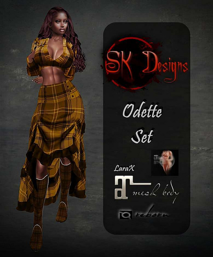 Second Life Marketplace - .::SKD::. Odette Set {ADD ME]