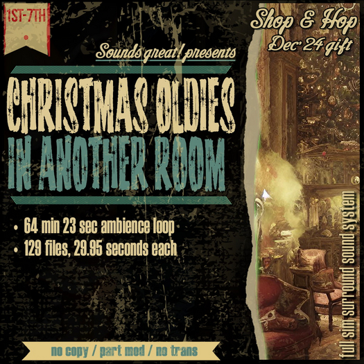 Sounds Great! Ambient System - Shop&Hop gift - Christmas Oldies