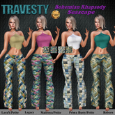 Travesty Bohemian Rhapsody Bell Bottoms Seascape