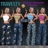 Travesty Bohemian Rhapsody Bell Bottoms Denim