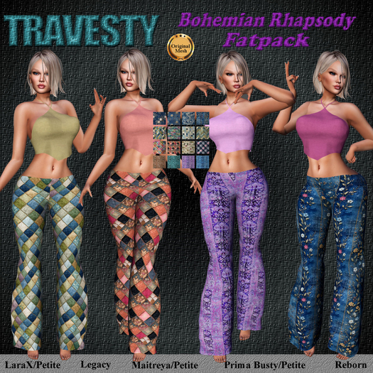 [Demo]Travesty Bohemian Rhapsody Bell Bottoms