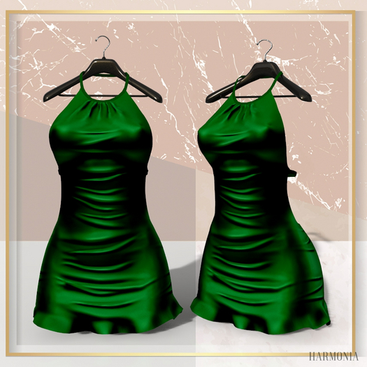Iris Cocktail Silk Dress