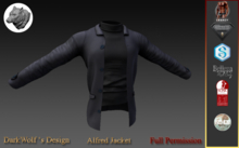 Alfred Jacket Men Full Perm