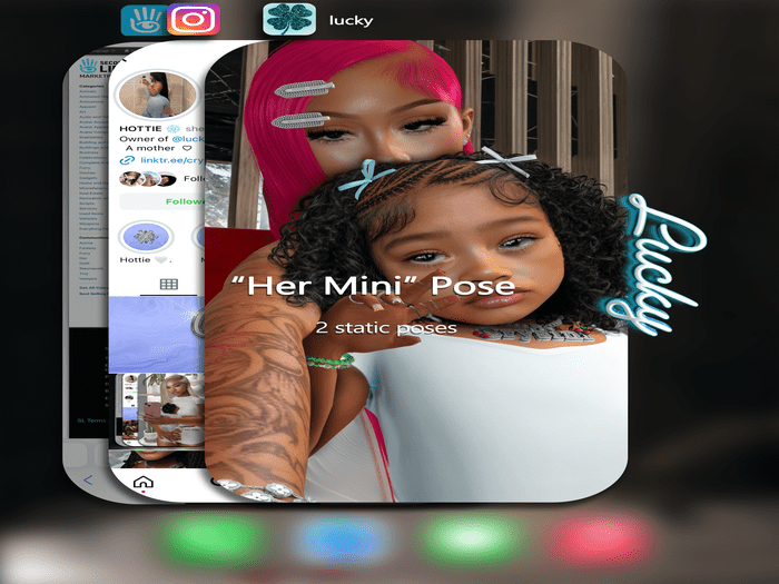 Lucky. "Her Mini" Pose