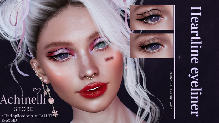Achinelli / Heartline eyeliner