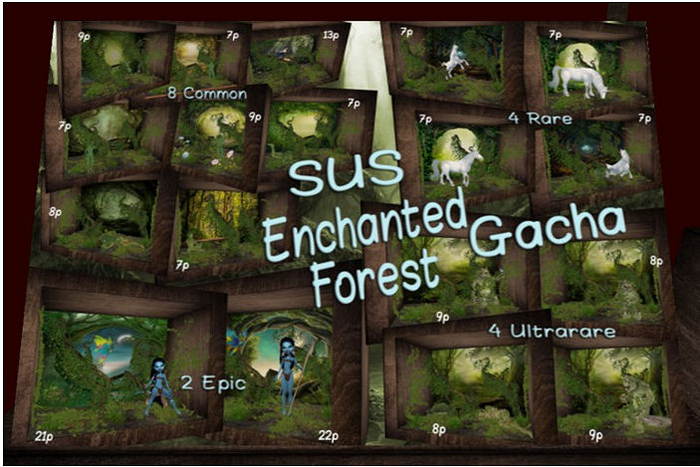 SUS Enchanted Forest Gacha RARE 4