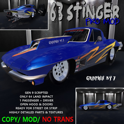 GB7 1963 Stinger Pro Mod