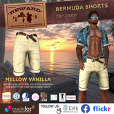Shorts Bermuda Mellow vanilla  *** REWARD *** for men