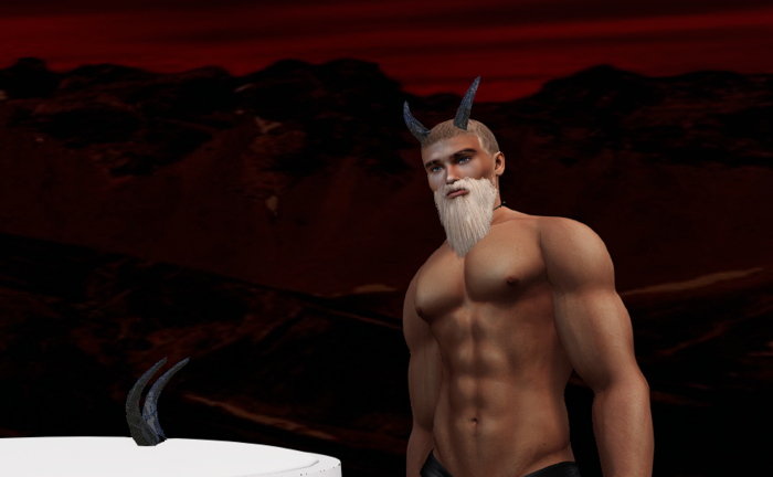 Devil Horns Mesh 101% black
