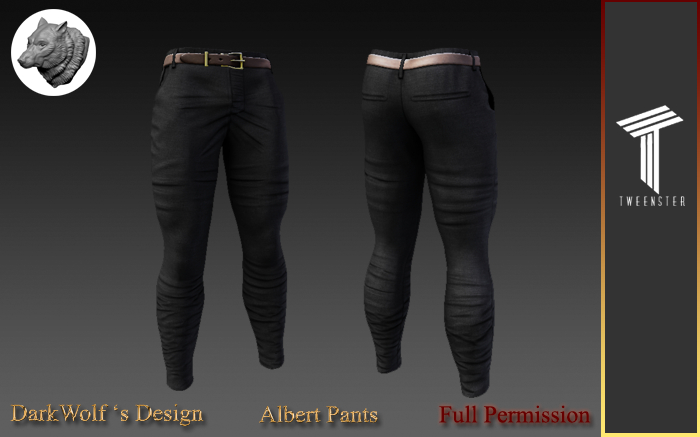 Albert Pants Tweenster Full Perm