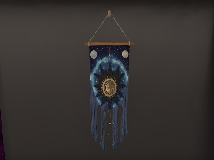 Sun, Moon & Stars Wall Hanging