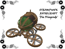 Steampunk Rotorcraft 'Die Fliegende'