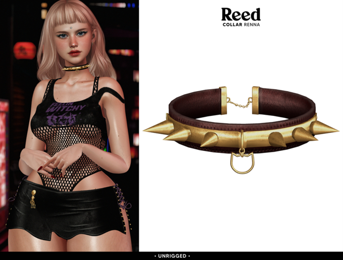 REED x GALAGHER - RENNA COLLAR BLOOD