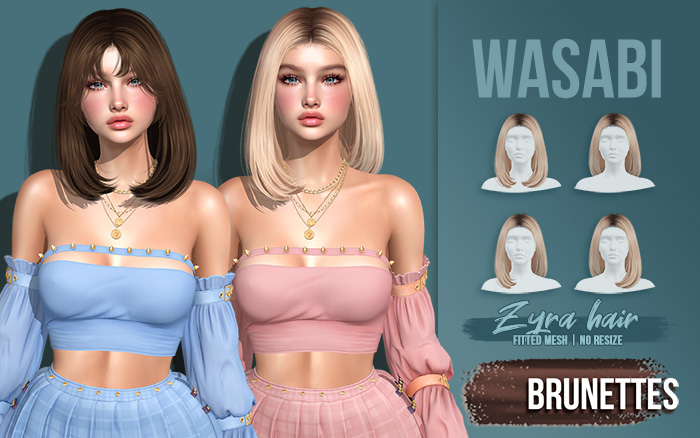 Wasabi // Zyra Hair - Brunettes