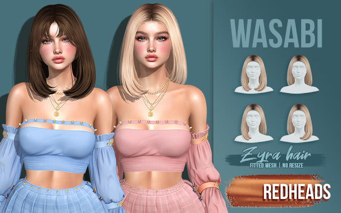 Wasabi // Zyra Hair - Redheads