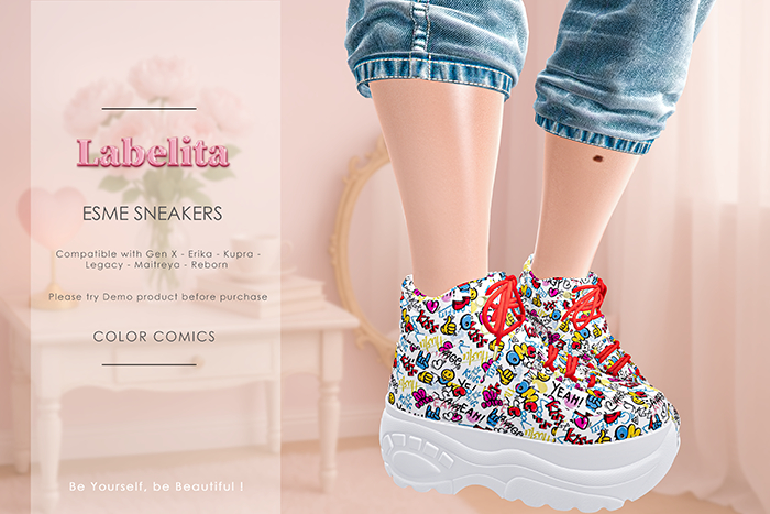 [LABELITA] Esme Sneakers Color Comics