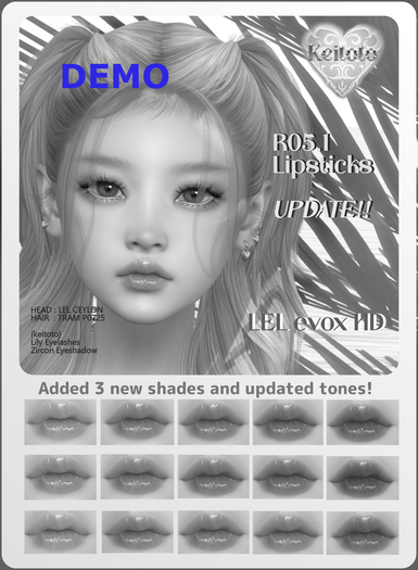 {keitoto} R05.1  Lipsticks  DEMO HUD