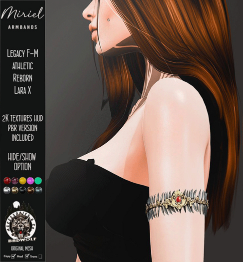 Badwolf -  Miriel Armbands 