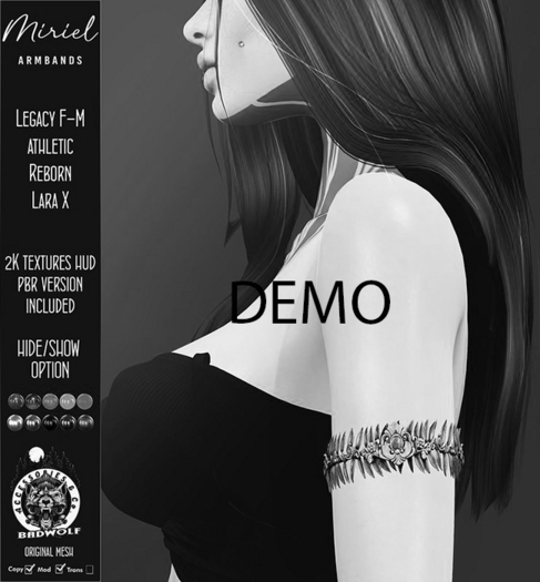 DEMO Badwolf -  Miriel Armbands 