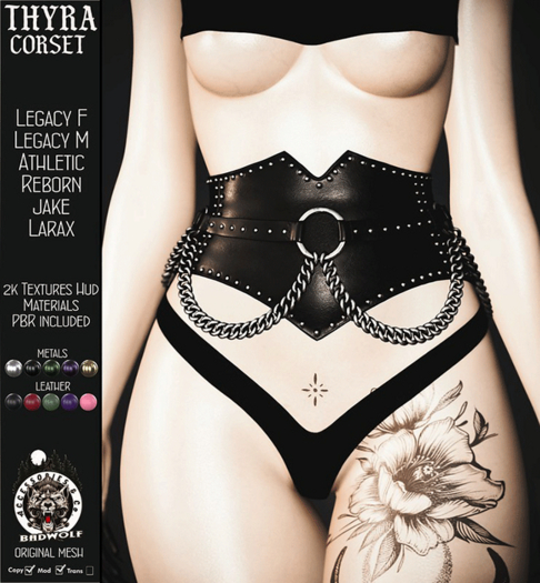 Badwolf -  Thyra Corset 