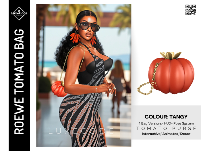 LC> Tomato Purse TANGY