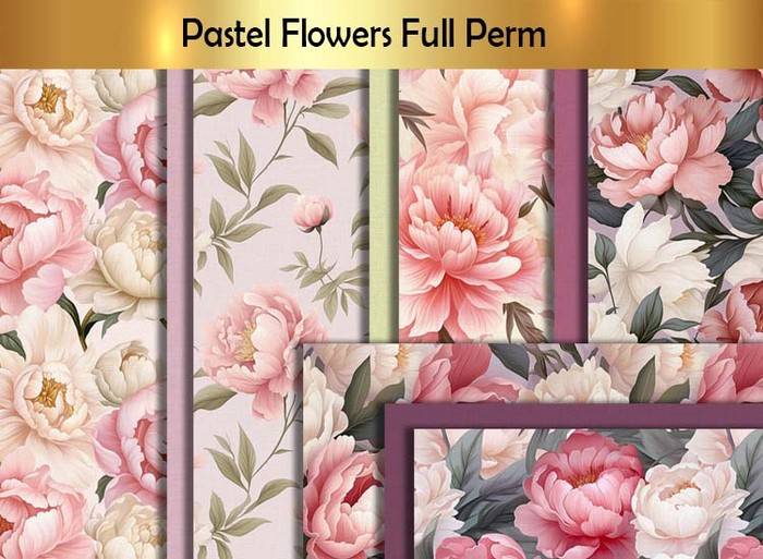 Pastel Flowers Full Perm