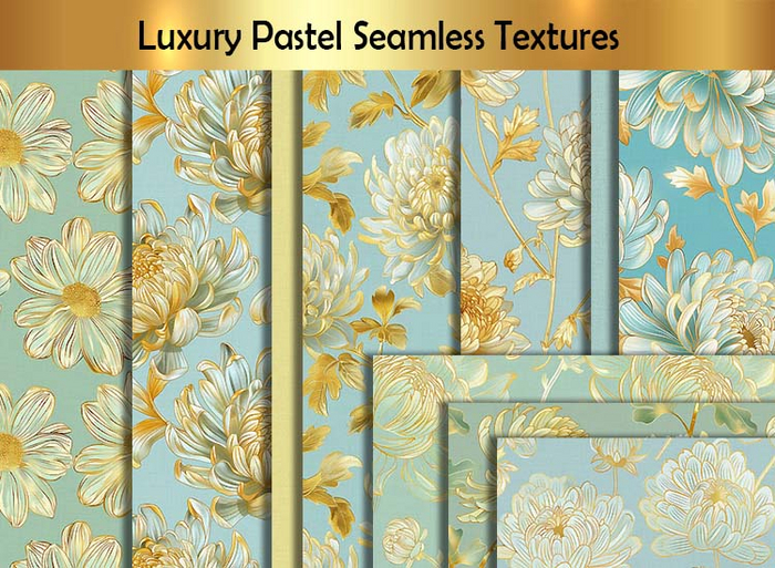 Luxury Pastel Seamless Textures