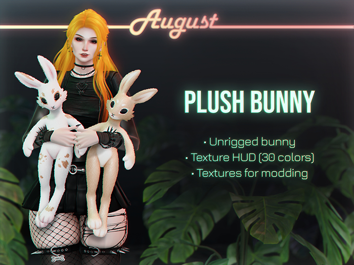[• AUGUST •] - Plush Bunny