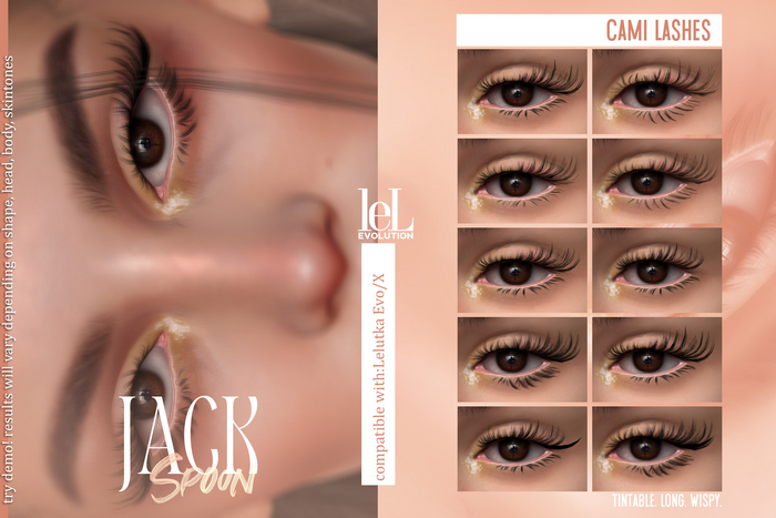 Jack Spoon.Cami Lashes (Lelutka Evo/X)