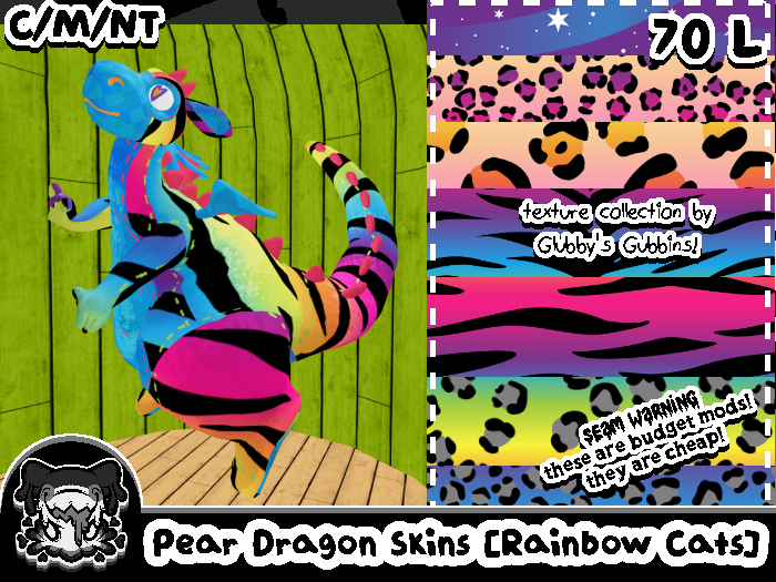 [SKIN_SYN vs GLUBBY] Pear Dragon Skins [Rainbow Cats]