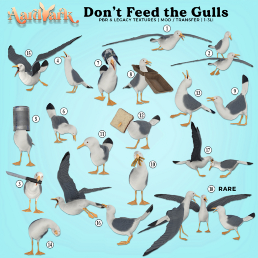 2. Aardvark : Don't Feed the Gulls - Squatting Squadron