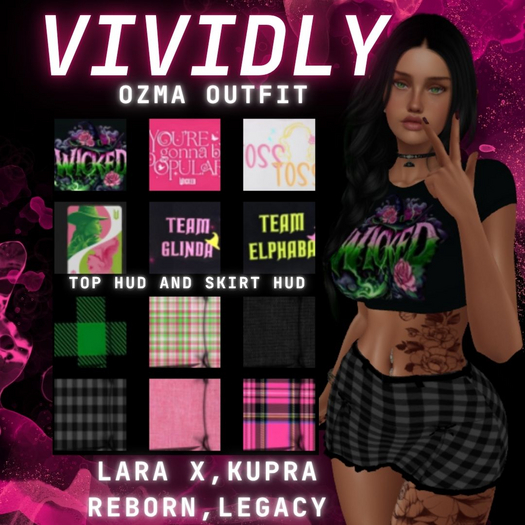 Vividly - Ozma Shirt (Wicked Outfit)