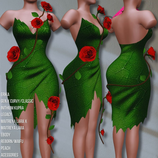 ::: [GYTTA] ::: FULL PERM 2025 # 144 - Roses Dress