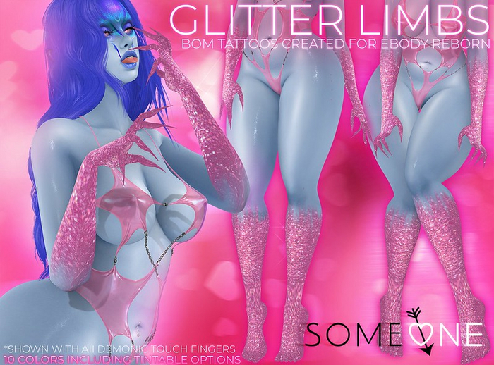 SOMEONE - Glitter Limbs 