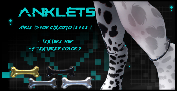 [AN] C/X Coyote Leg Anklets
