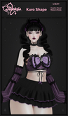 {.tenebris} Limited Kuro Shape - Ceylon 4.0