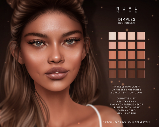Nuve. Dimples Catwa HDPRO DEMO