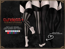 CURELESS[+] Lovesick / Heartbeat Stockings // EBODY
