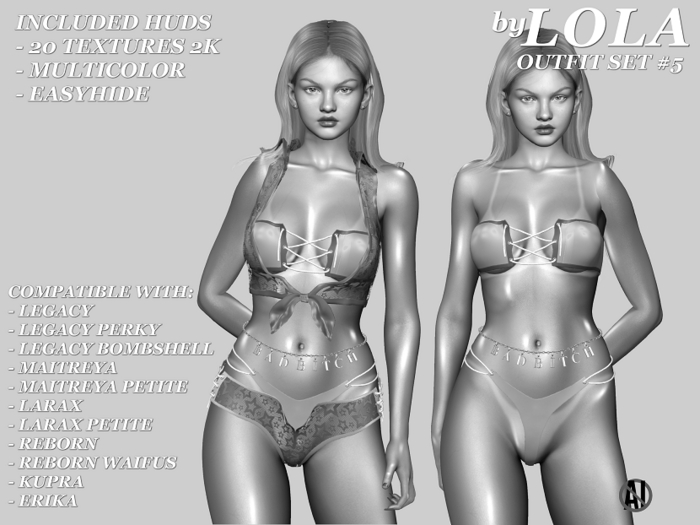 {By LOLA} Outfit Set #5 DEMO