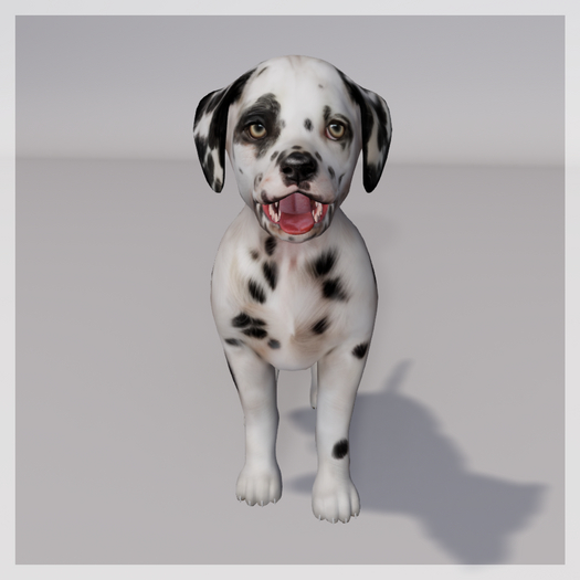 Zooby Animesh Puppy Dalmatian